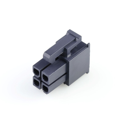 Molex, Mini-Fit Jr Female Connector Housing, 4.2mm Pitch, 4 Way, 2 Row