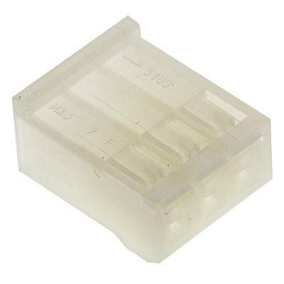 Molex, SPOX Female Connector Housing, 3.96mm Pitch, 3 Way, 1 Row