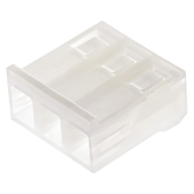 Molex, SPOX Female Connector Housing, 5.08mm Pitch, 3 Way, 1 Row