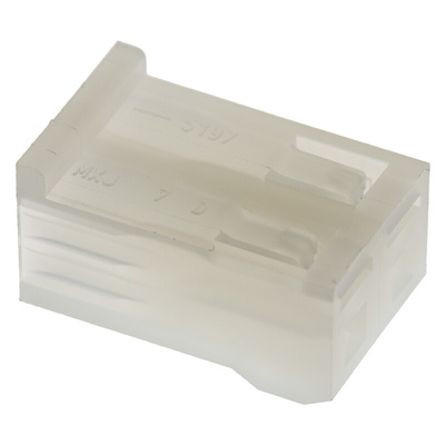 Molex, SPOX Female Connector Housing, 5.08mm Pitch, 2 Way, 1 Row