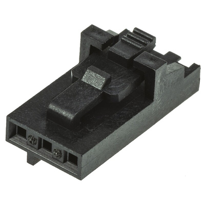 Molex, SL Female Connector Housing, 2.54mm Pitch, 3 Way, 1 Row