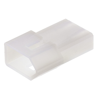Molex, STANDARD .093" Male Connector Housing, 6.3mm Pitch, 2 Way, 1 Row