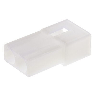 Molex, STANDARD .093" Male Connector Housing, 6.3mm Pitch, 2 Way, 1 Row