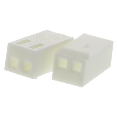 Molex, 2695 Female Connector Housing, 2.54mm Pitch, 2 Way, 1 Row