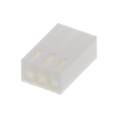 Molex, KK 254 Female Connector Housing, 2.54mm Pitch, 3 Way, 1 Row