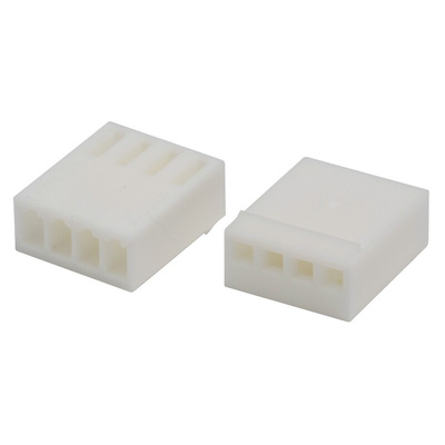 Molex, KK 254 Female Connector Housing, 2.54mm Pitch, 4 Way, 1 Row