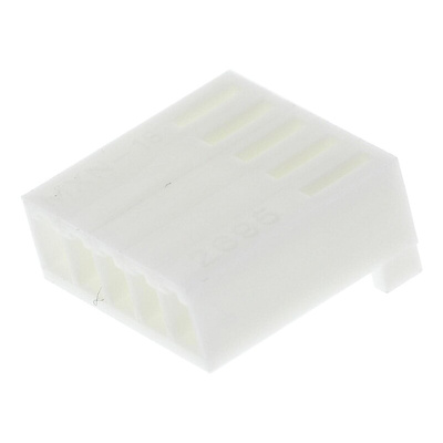 Molex, KK 254 Female Connector Housing, 2.54mm Pitch, 5 Way, 1 Row