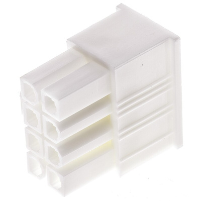 Molex, Mini-Fit Jr Female Connector Housing, 4.2mm Pitch, 8 Way, 2 Row