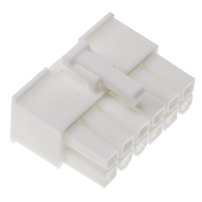 Molex, Mini-Fit Jr Male Connector Housing, 4.2mm Pitch, 12 Way, 2 Row