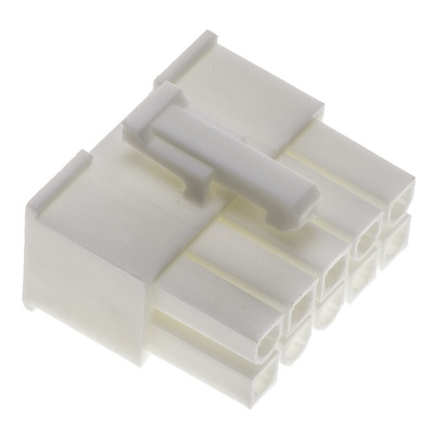 Molex, Mini-Fit Jr Female Connector Housing, 4.2mm Pitch, 10 Way, 2 Row