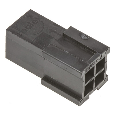 Molex, Micro-Fit 3.0 Plug Connector Housing, 3mm Pitch, 4 Way, 2 Row
