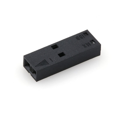 Molex, SL Female Connector Housing, 2.54mm Pitch, 2 Way, 1 Row
