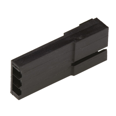Molex, SL Male Connector Housing, 2.54mm Pitch, 3 Way, 1 Row