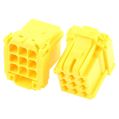 TE Connectivity, AMP MCP 2.8 Automotive Connector Socket 9 Way