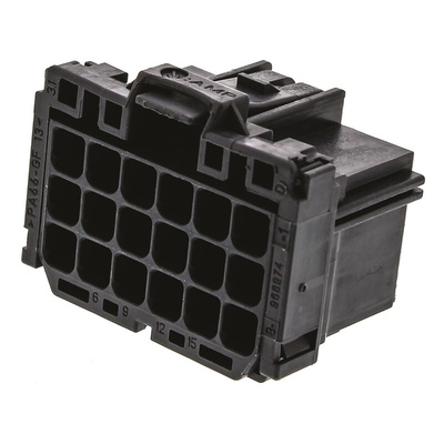 TE Connectivity, AMP MCP 2.8 Automotive Connector Socket 18 Way