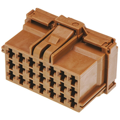 TE Connectivity, AMP MCP 2.8 Automotive Connector Socket 21 Way
