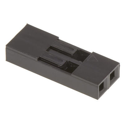 HARWIN, M20-10 Female Connector Housing, 2.54mm Pitch, 2 Way, 1 Row