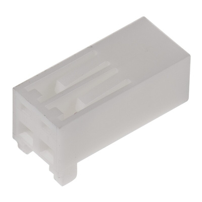 TE Connectivity, CST-100 II Female Connector Housing, 2.54mm Pitch, 2 Way, 1 Row