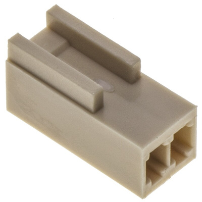 Molex, KK Female Connector Housing, 2.5mm Pitch, 2 Way, 1 Row