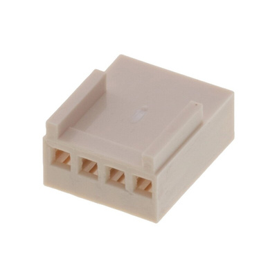 Molex, KK Female Connector Housing, 2.5mm Pitch, 4 Way, 1 Row