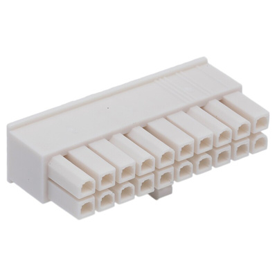 Molex, Mini-Fit Jr Female Connector Housing, 4.2mm Pitch, 20 Way, 2 Row