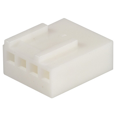 Molex, KK 254 Female Connector Housing, 2.54mm Pitch, 4 Way, 1 Row