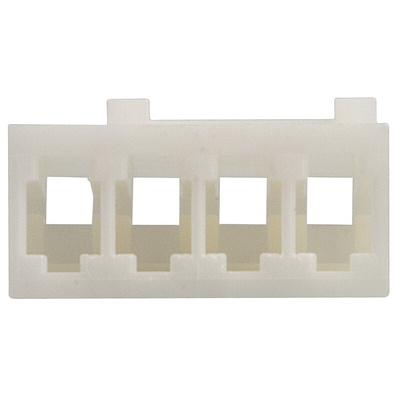 Molex, KK 254 Female Connector Housing, 2.54mm Pitch, 4 Way, 1 Row