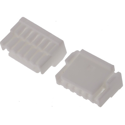 JST, GH Connector Housing, 1.25mm Pitch, 6 Way, 1 Row Right Angle, Straight