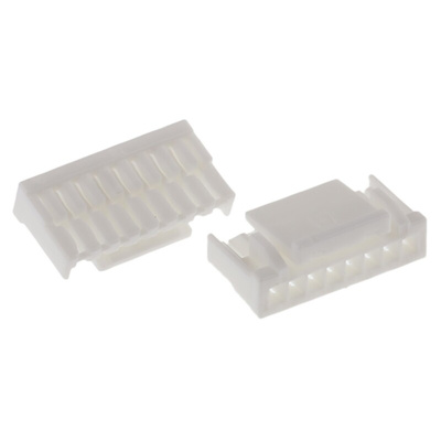 JST, GH Connector Housing, 1.25mm Pitch, 8 Way, 1 Row Right Angle, Straight