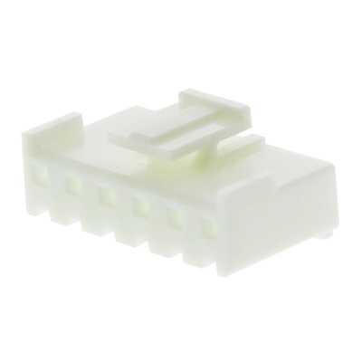 JST, VH Female Connector Housing, 3.96mm Pitch, 6 Way, 1 Row Side Entry, Top Entry