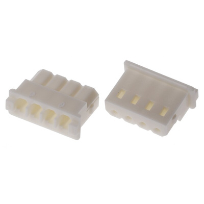 Molex, Mini-SPOX Female Connector Housing, 2.5mm Pitch, 4 Way, 1 Row