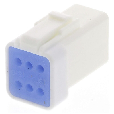 JST, JWPF Male Connector Housing, 2mm Pitch, 6 Way, 2 Row