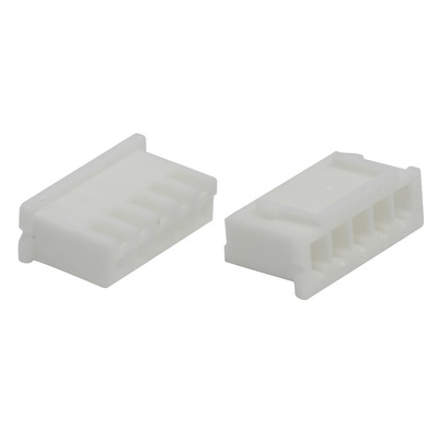 JST, XHP Female Connector Housing, 2.5mm Pitch, 5 Way, 1 Row