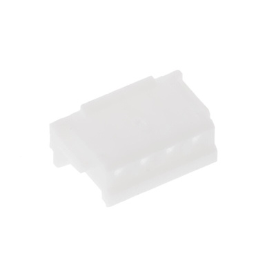 JST, ZH Female Connector Housing, 1.5mm Pitch, 4 Way, 1 Row