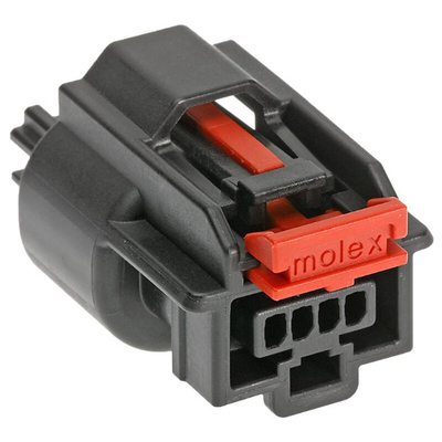 Molex, Mini50 Sealed Automotive Connector Socket 4 Way, Crimp Termination