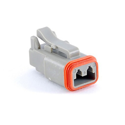 Amphenol Industrial, AT Automotive Connector Plug 2 Way, Crimp Termination