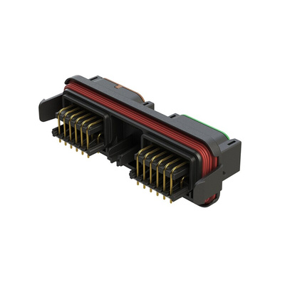 Amphenol Industrial, Armor IPX Automotive Connector Plug 24 Way, Solder Termination