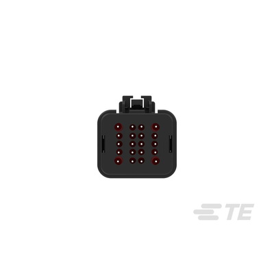 TE Connectivity, NTSEAL Automotive Connector Socket 20 Way, Solder Termination