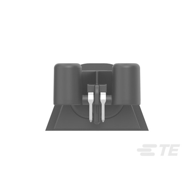 TE Connectivity Header Socket 2 Way, Solder, Through Hole Termination