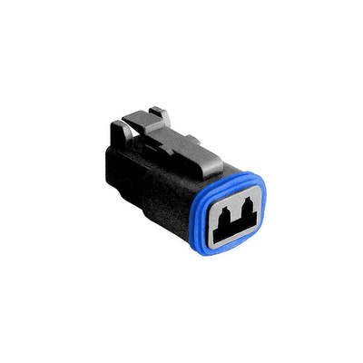 Bulgin, PX0100 Connector Housing Plug 2 Way, Crimp Termination