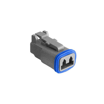 Bulgin, PX0100 Connector Housing Plug 2 Way, Crimp Termination