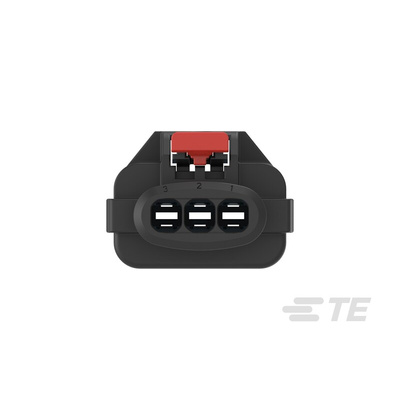 TE Connectivity, AMP MPC 2.8 Automotive Connector Socket 3 Way, Cable Termination