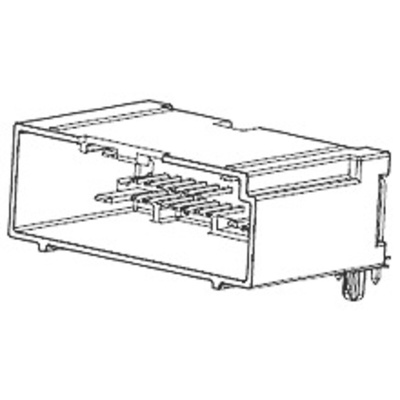 Molex Automotive Connector Plug 24 Way, Plug In Termination
