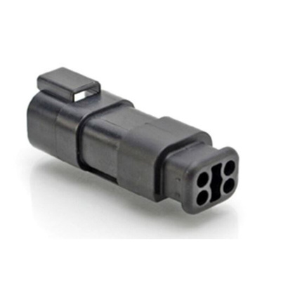 Amphenol Industrial, AT Cable connector Plug 4 Way, Crimp Termination