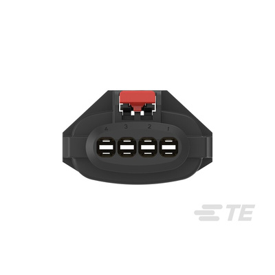 TE Connectivity, AMP MPC 2.8 Automotive Connector Socket 4 Way, Cable Termination