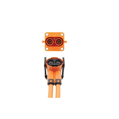 Amphenol Industrial, HVSL Plug Connector with HVIL Electric vehicle connector Socket, 430A