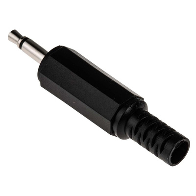 RS PRO Jack Connector 3.5 mm Cable Mount Mono Plug