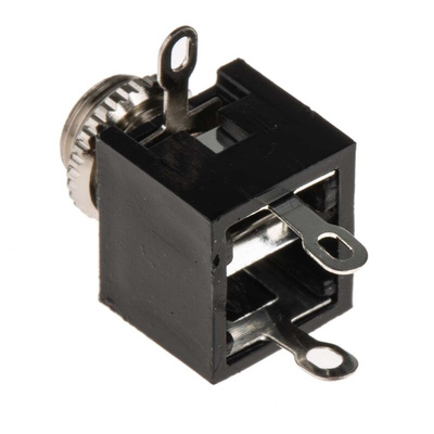 RS PRO Jack Connector 3.5 mm Chassis Mount Mono Socket