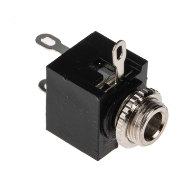 RS PRO Jack Connector 3.5 mm Chassis Mount Mono Socket