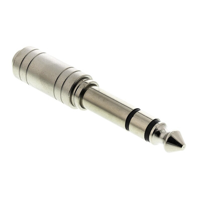 RS PRO AV Adapter, Female 3.5 mm Stereo to Male 1/4 in Stereo